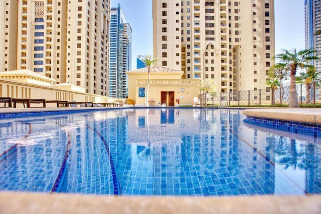Ferienwohnung Beachfront - Large Studio In Jbr Rimal 4 Dubai Exterior foto
