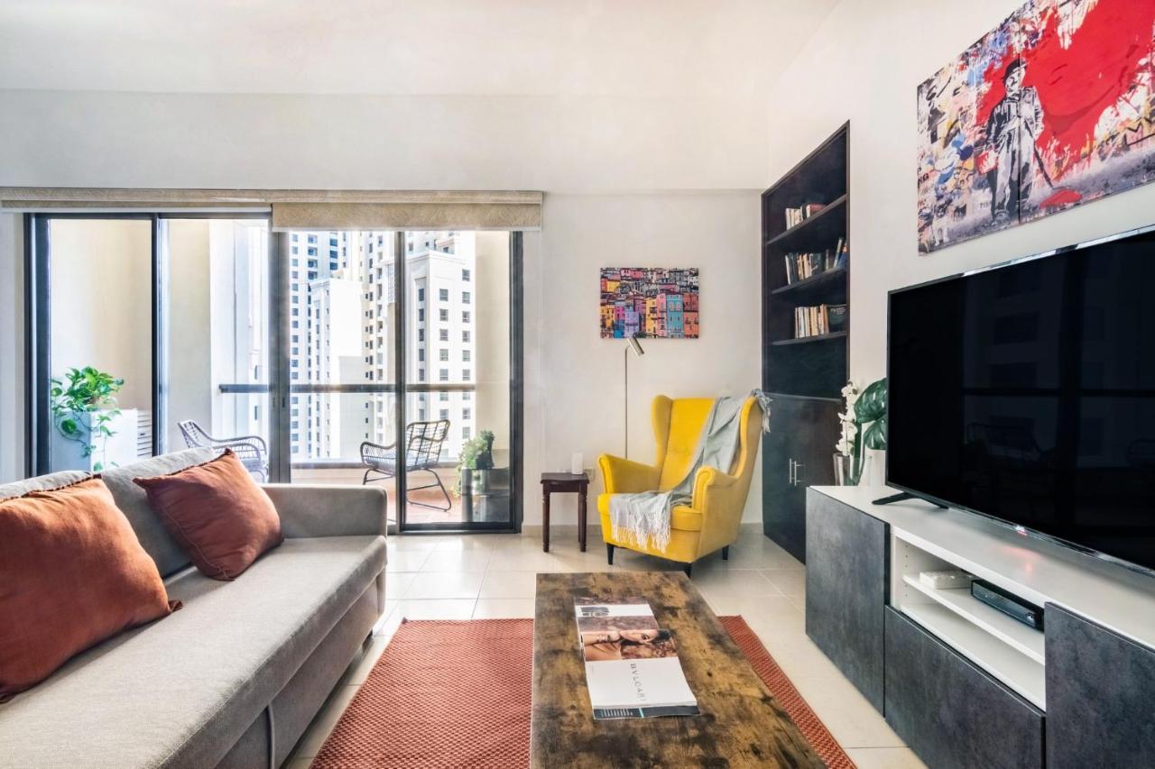 Ferienwohnung Beachfront - Large Studio In Jbr Rimal 4 Dubai Exterior foto
