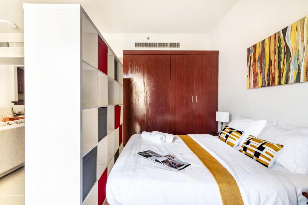 Ferienwohnung Beachfront - Large Studio In Jbr Rimal 4 Dubai Exterior foto