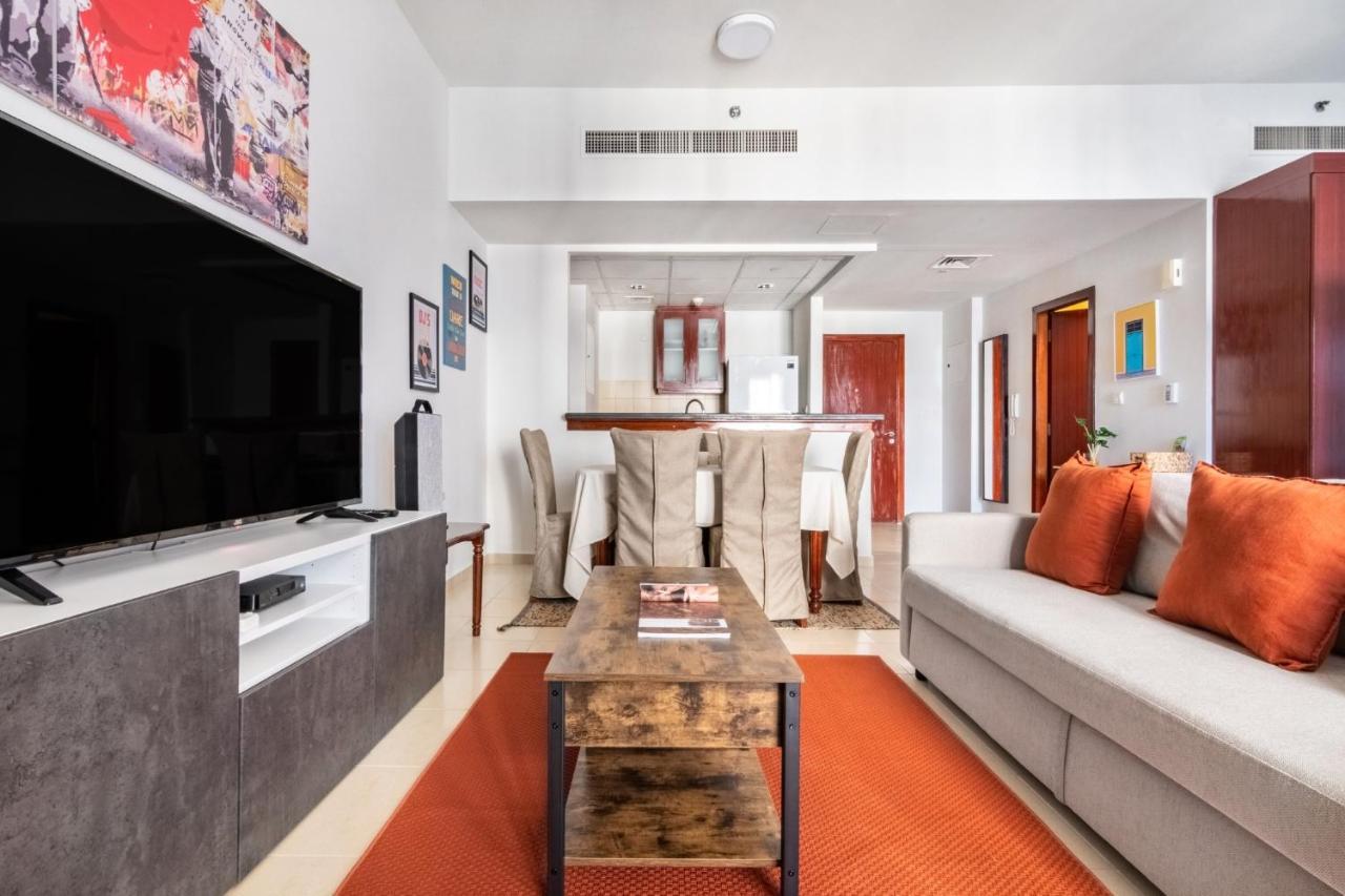 Ferienwohnung Beachfront - Large Studio In Jbr Rimal 4 Dubai Exterior foto